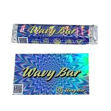 Wavy bar chocolate