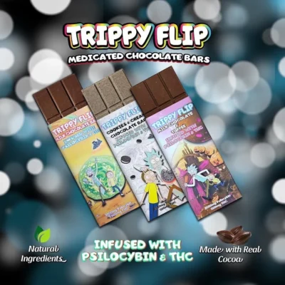 Trippy Flip Milk Chocolate Bar